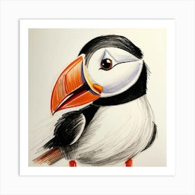 Puffin 20 Art Print