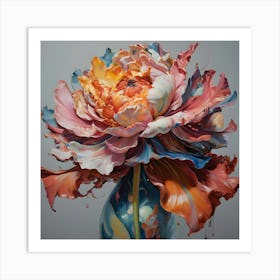 Peony Art Print