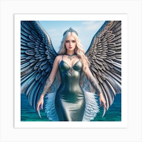 Angel Of The Sea Art Print