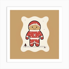 Gingerbread Man 7 Art Print