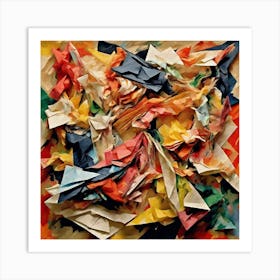 Origami 1 Art Print