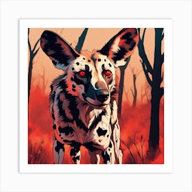 Plight Of The African Wild Dog Art Print