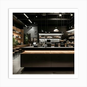 Starbucks Coffee Shop Art Print