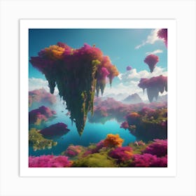 BB Borsa Land Of Flowers Art Print