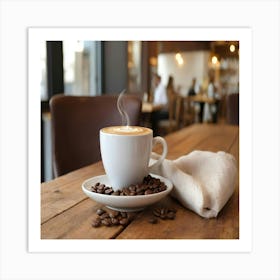 Coffee Stock Videos & Royalty-Free Footage Art Print