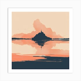 Mont Saint Michel 3 Art Print