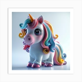 Majestic Unicorn Art Print