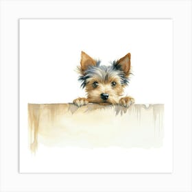 Yorkshire Terrier Dog 1 Art Print