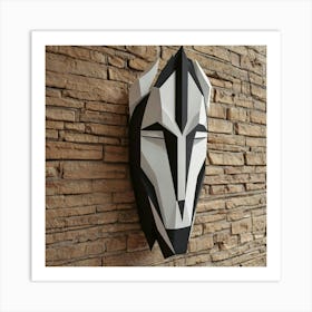 Wolf Mask Art Print