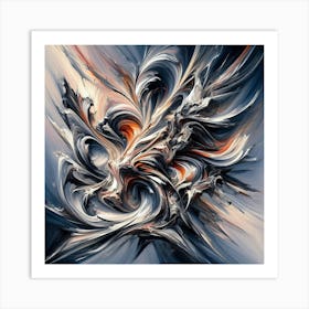 Abstract Painting 75 Art Print