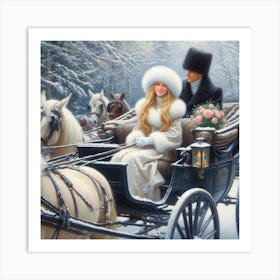 Carriage ride1 Art Print