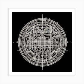 Circuit Board Art Print