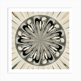 Whirling Geometry - #18 Art Print