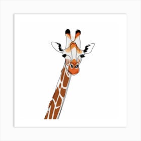 Giraffe 6 Art Print