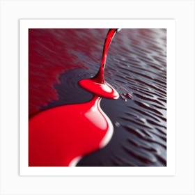 Drizzle art Art Print