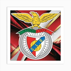 S.L. Benfica Logo Wall Art 2 Art Print