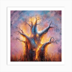 Baobab Tree 11 Art Print