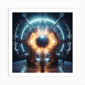 Proton fusion 5 Art Print