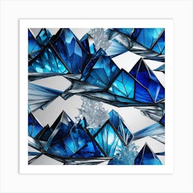 Blue Mountains Art Print