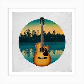 Acoustic Guitar Art Print