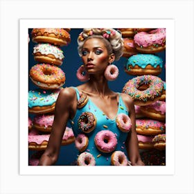 Donuts Art Print