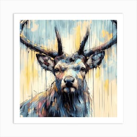 Hirsch 3 Art Print