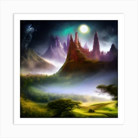 Mysterious Art Print