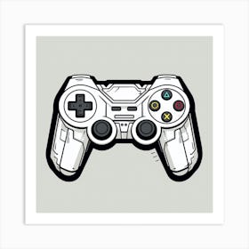 Video Game Controller 1 Art Print