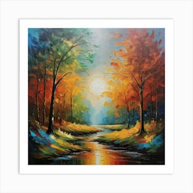 Autumn Forest Art Print