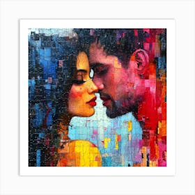 Loved Game Puzzle - Valentines 2024 Art Print