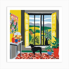 Room With A View 3 Art Print