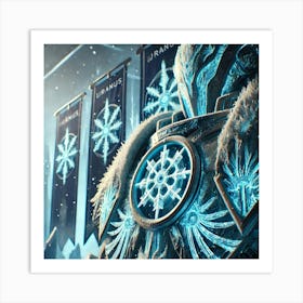 Frost Sigils Art Print