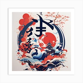 Asian Art Art Print