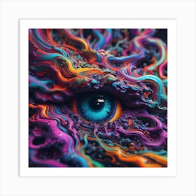 Eye Of The Tiger 1 Art Print