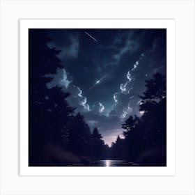 Night Sky Art Print