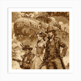 Steampunk 6 Art Print