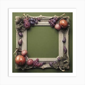 Fruit Frame Art Print