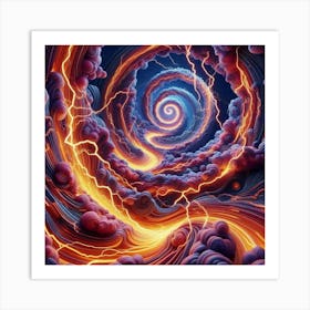 Psychedelic Art 9 Art Print