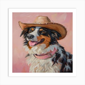 Australian Shepherd Art Print