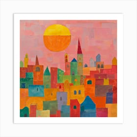 Jerusalem City 3 Art Print