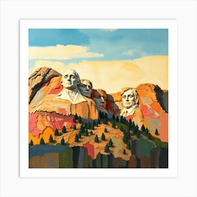 Mount Rush 1 Art Print