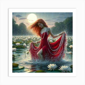 Lily Pond Art Print