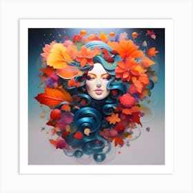 Wall Portrait  Art Print