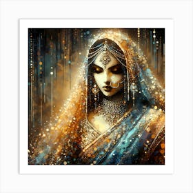 Exotic Beauty Artwork 80 Art Print