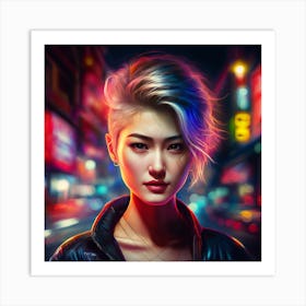 Chinese Girl 2 Art Print