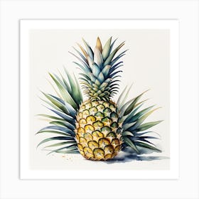 Pineapple Painting Art Print