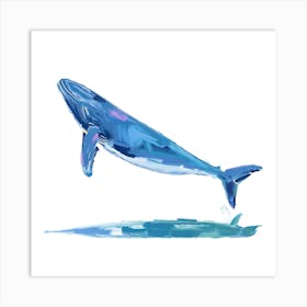 Blue Whale 04 Art Print