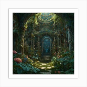 Fairytale Garden Art Print