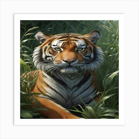 Tiger 6 Art Print