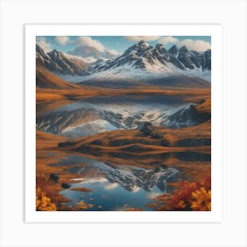 Autumn Reflections Art Print